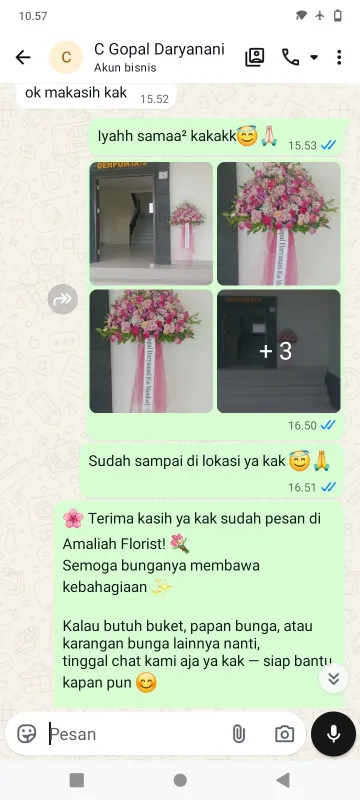 Pengiriman Karangan Bunga